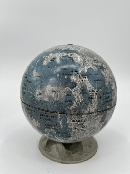 Vintage Lunar Hand Globe