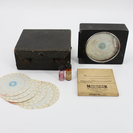 WWII ‘Marsh Servicemen Recorder' Thermograph (Boxed Set)