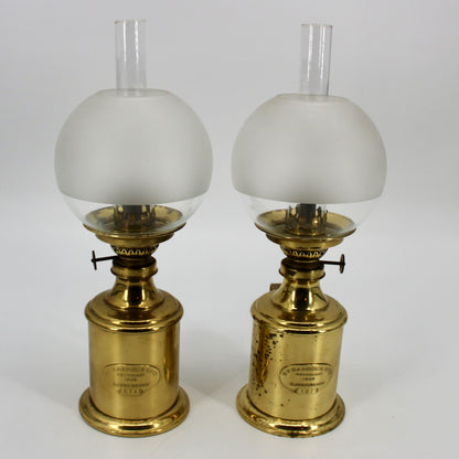 Engineers Lamp Pair by GV Harnisch