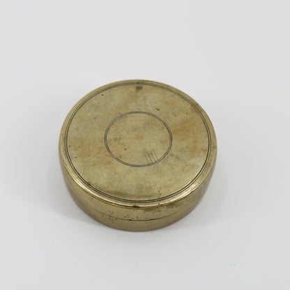 Early 19th Century Brass Pocket Sundial Compass