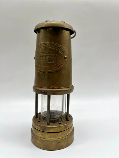 Vintage British Coal Mining Co. Miner's Lamp