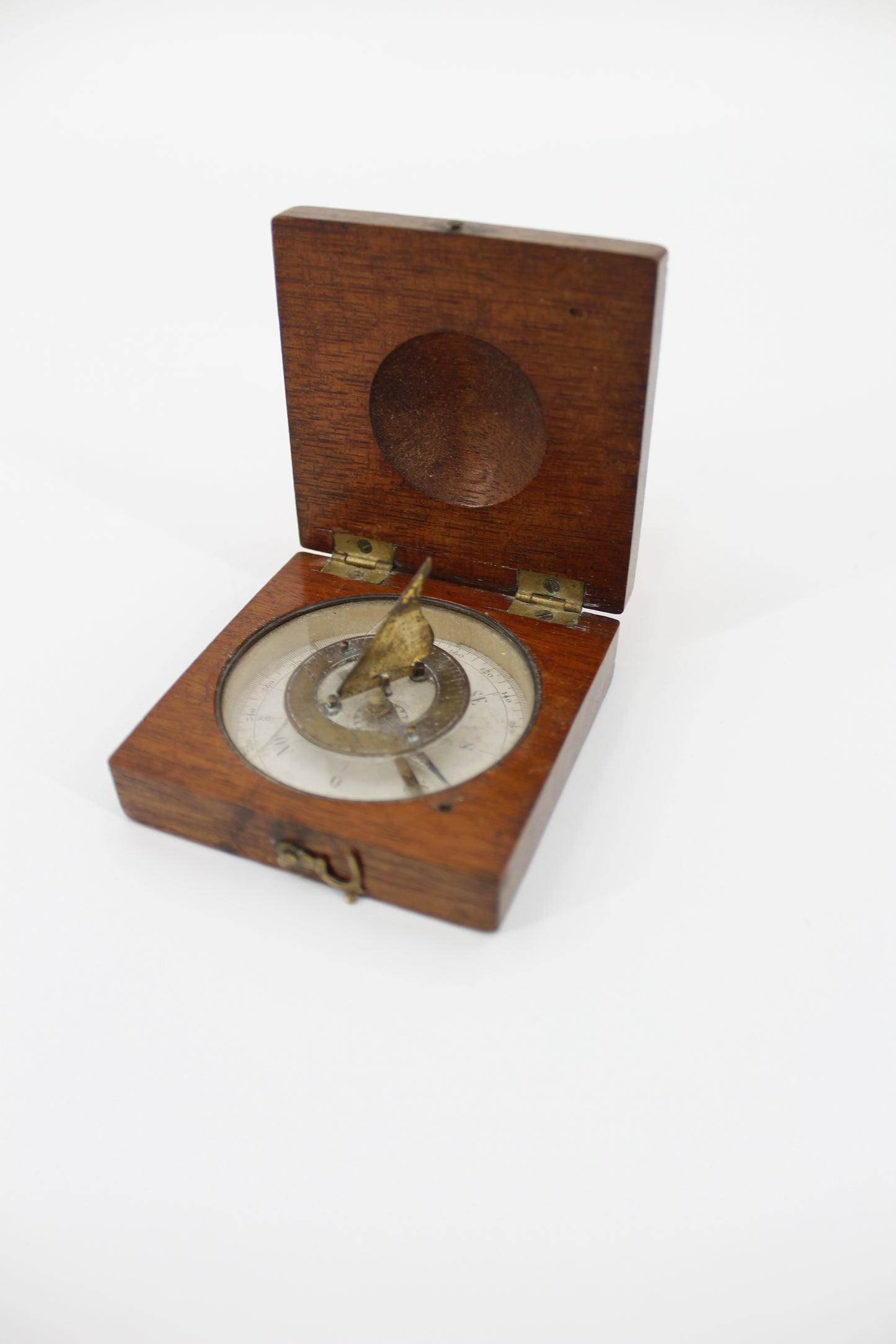 French 'New World' Travelers' Horizontal Sundial, c.1830