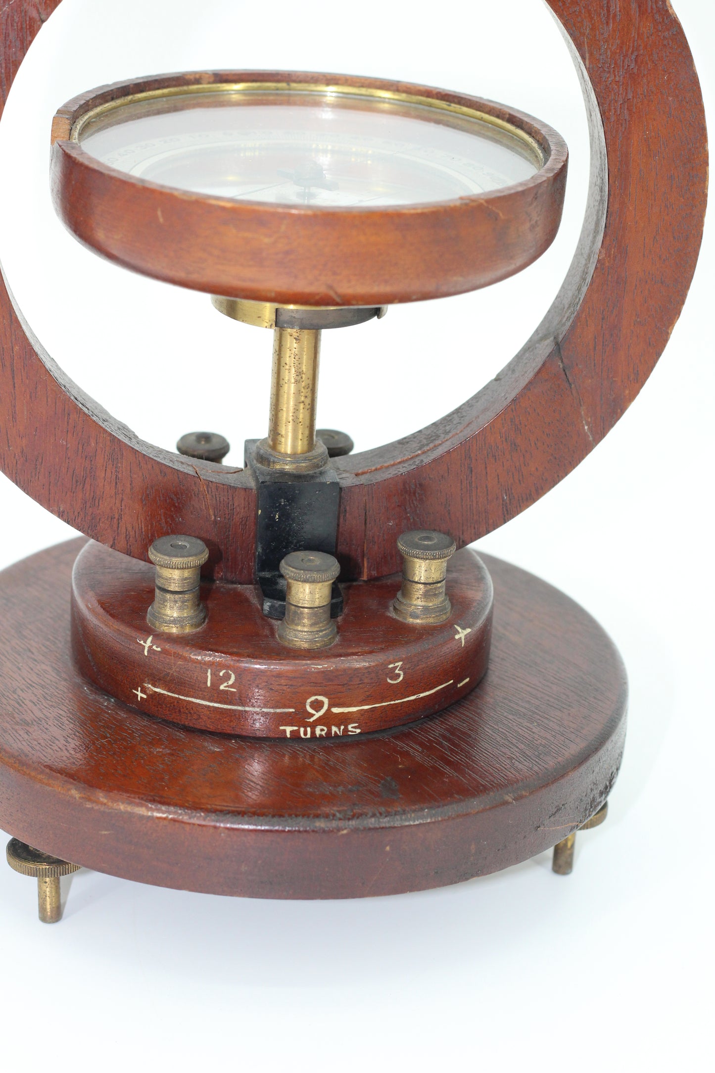 Tangent Galvanometer by W.B. Nicolson (Cloched)