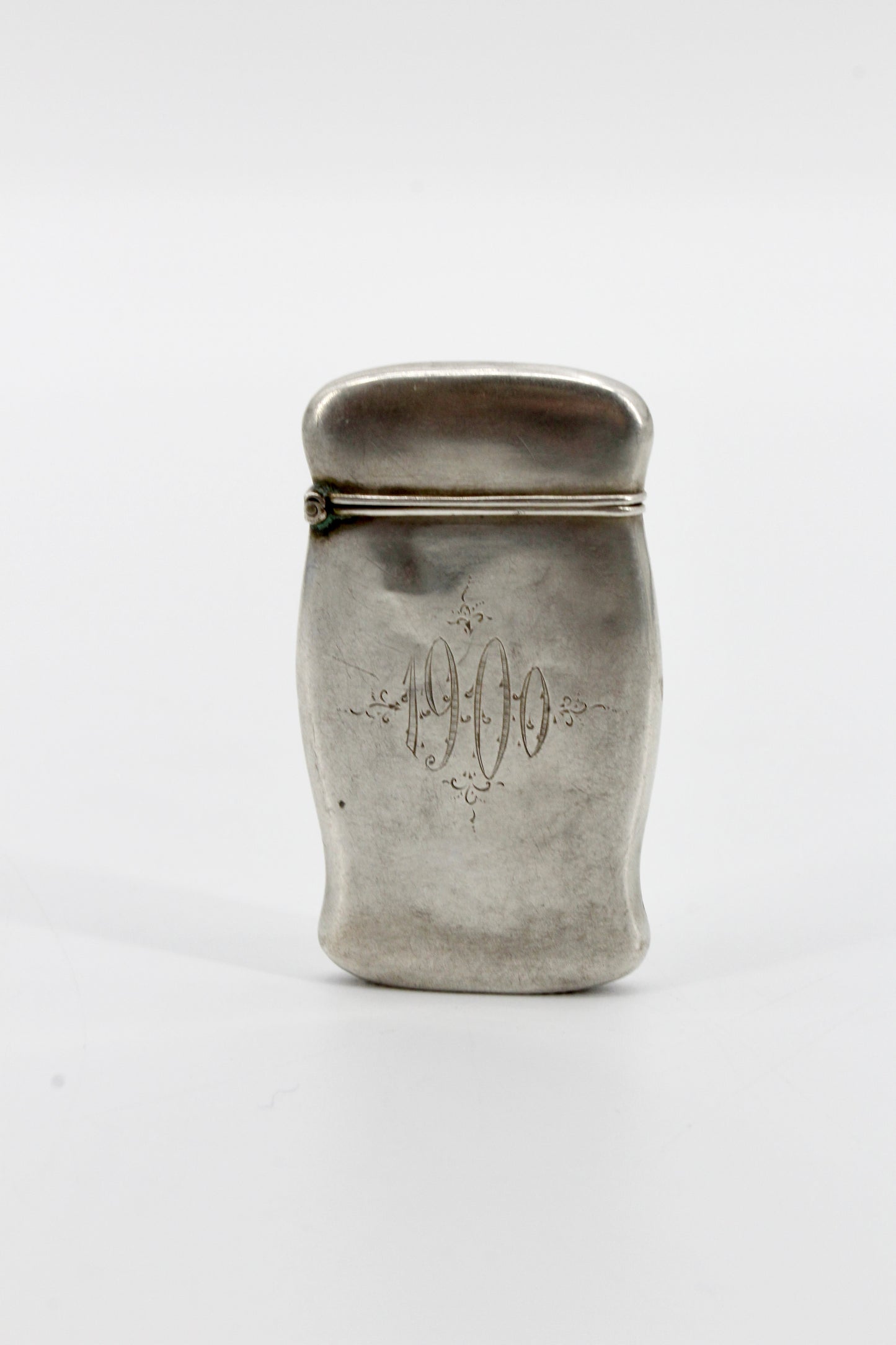 1900 Victorian Sterling Silver Match-Safe