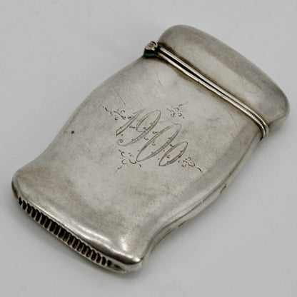 1900 Victorian Sterling Silver Match-Safe