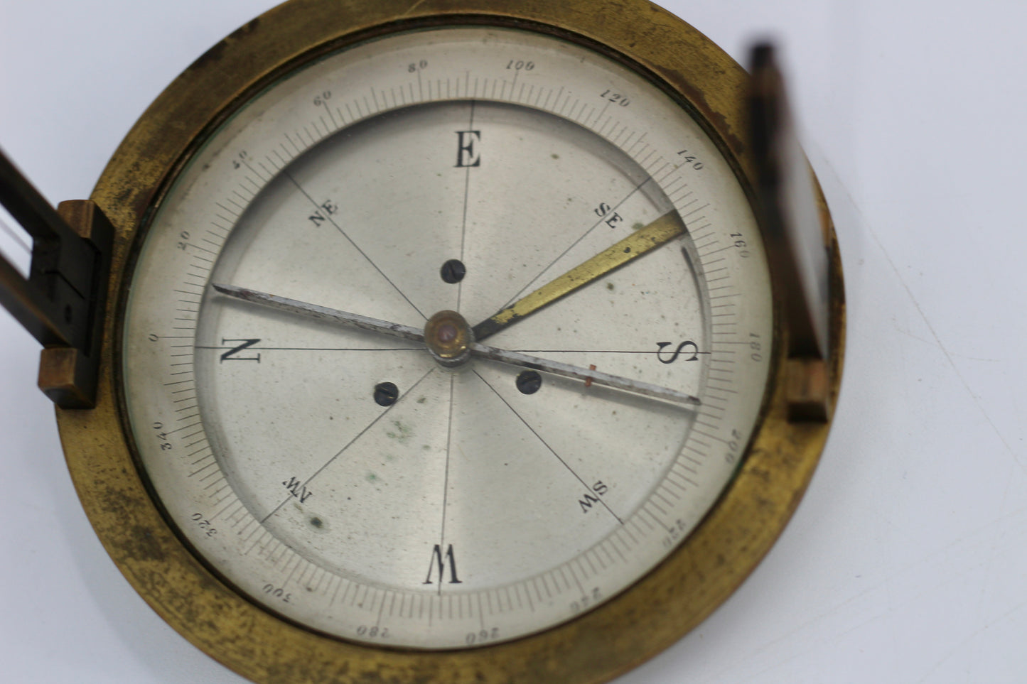 Antique Suspension Surveyors Compass, c.1900