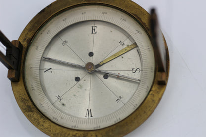 Antique Suspension Surveyors Compass, c.1900