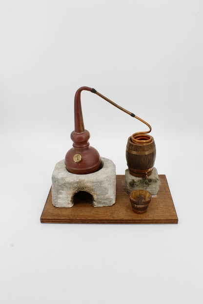 Miniature Operational Pot Still (Custom-Build)