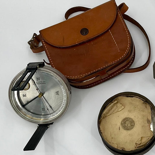 WW1 Forester's Surveyor's Vernier Transit by The A. Lietz Co.