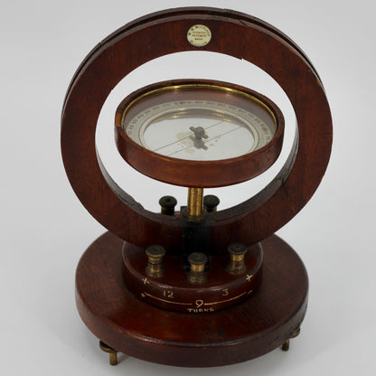 Tangent Galvanometer by W.B. Nicolson (Cloched)