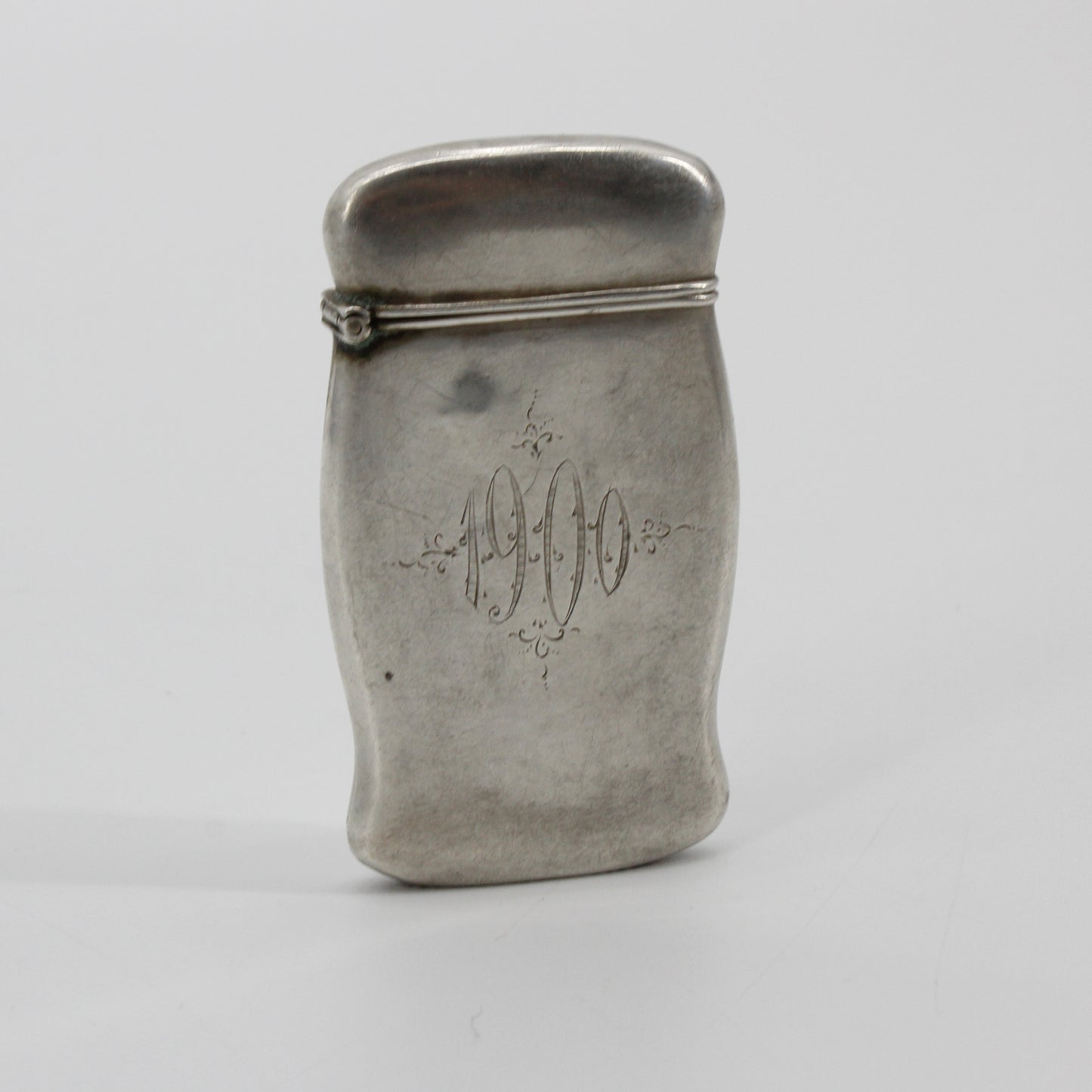 1900 Victorian Sterling Silver Match-Safe