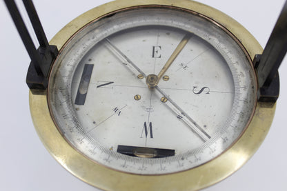 Antique French Surveyors Transit