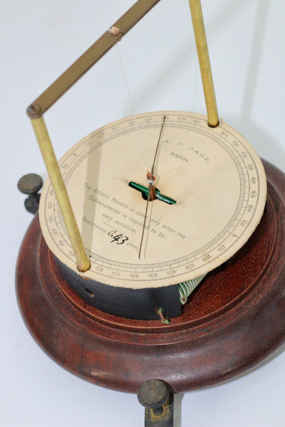 Astatic Galvanometer by A.P. Gage Boston, c.1880-1900
