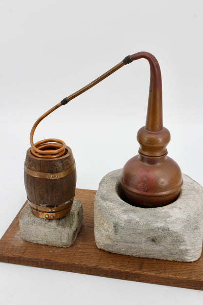Miniature Operational Pot Still (Custom-Build)