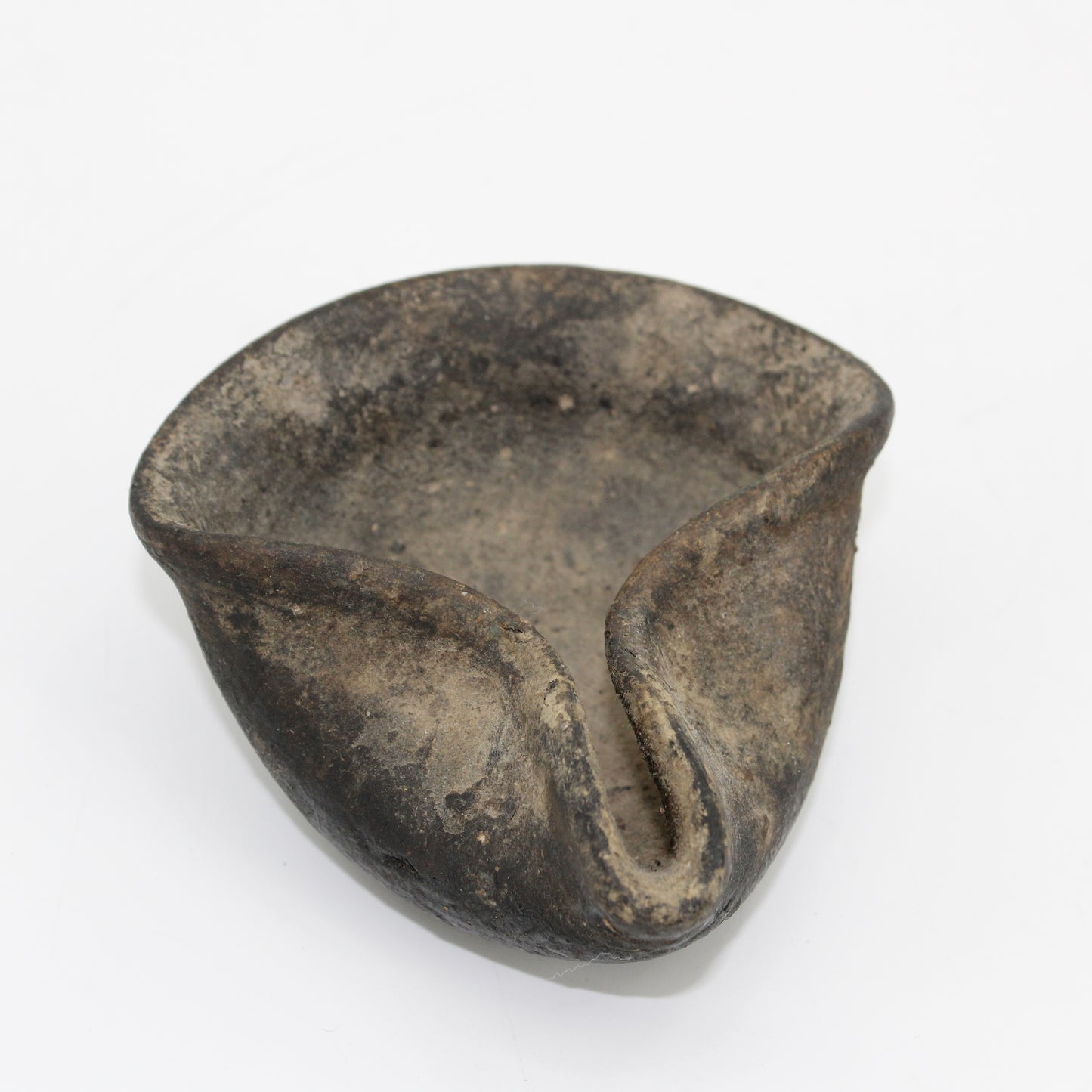 Primitive Cappadocian Terracotta  Oil Lamp