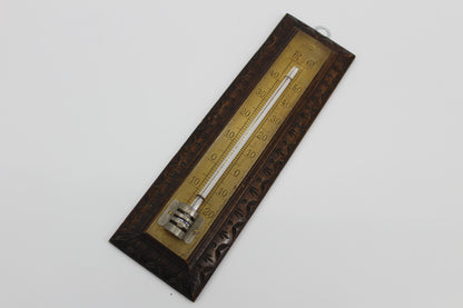 European Mercury Thermometer (Réaumur/Celsius)
