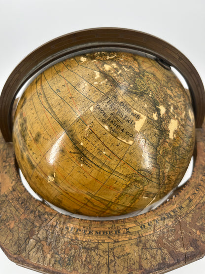 1880's Andrews Terrestrial Globe