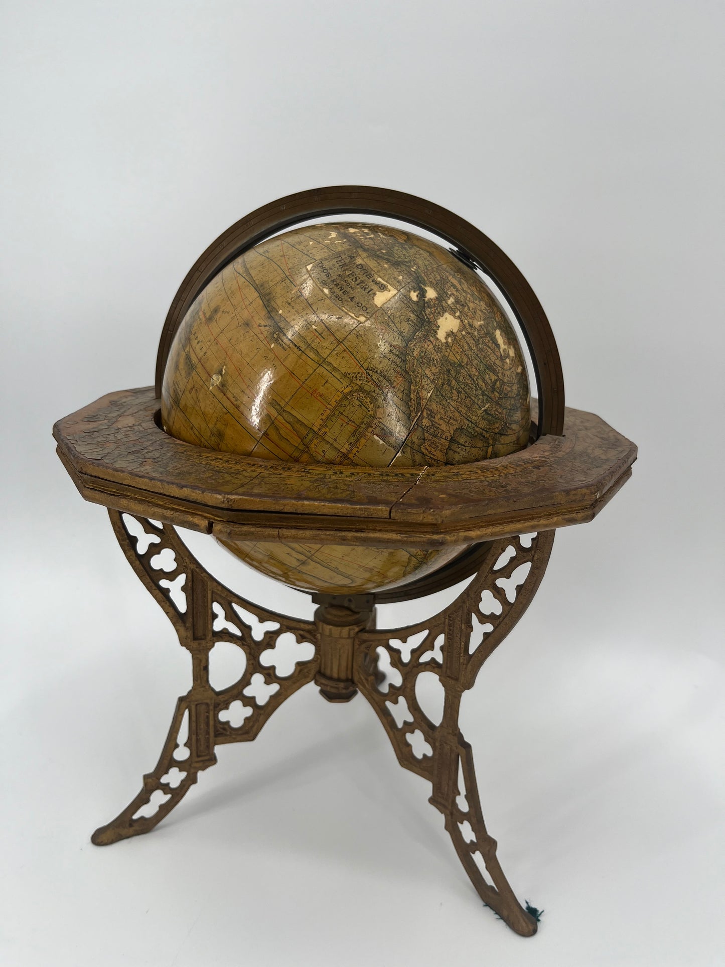 1880's Andrews Terrestrial Globe