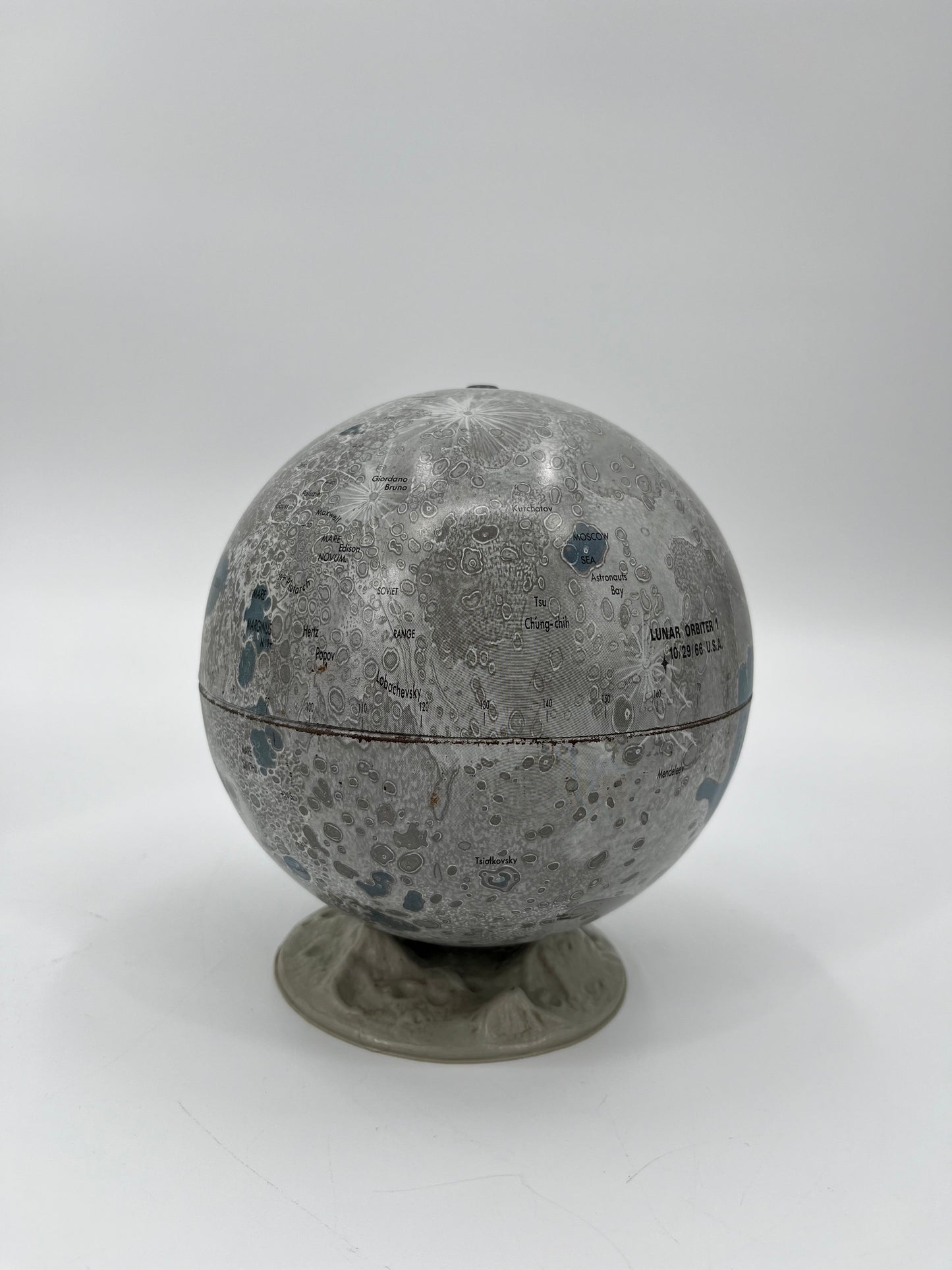 Vintage Lunar Hand Globe