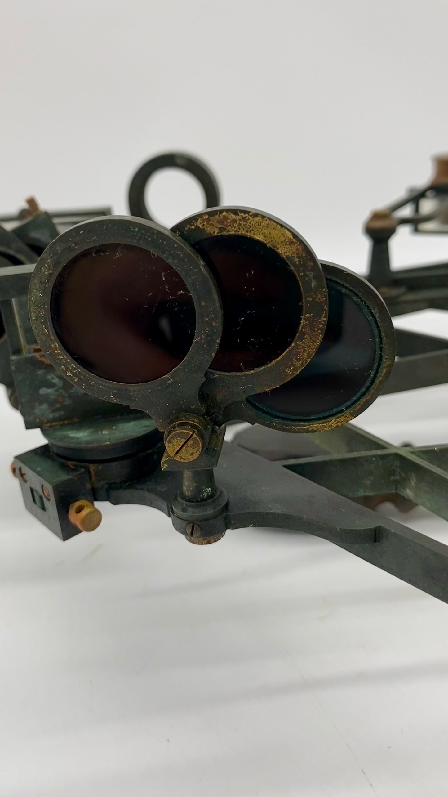 HM Coast Guard Station Officers' Sextant- G.A. Sherman