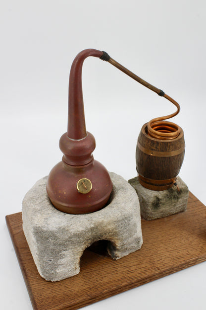 Miniature Operational Pot Still (Custom-Build)