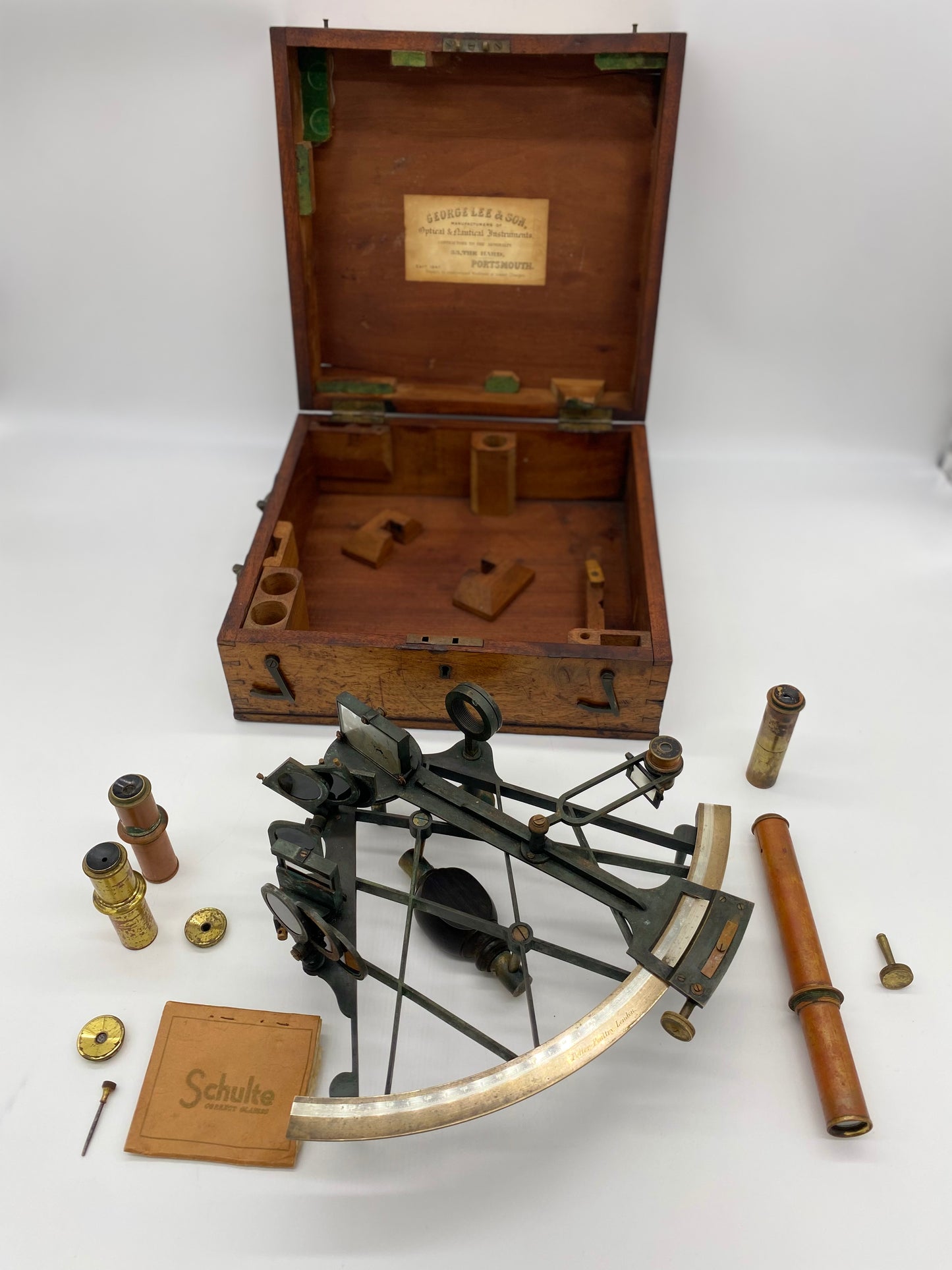 HM Coast Guard Station Officers' Sextant- G.A. Sherman