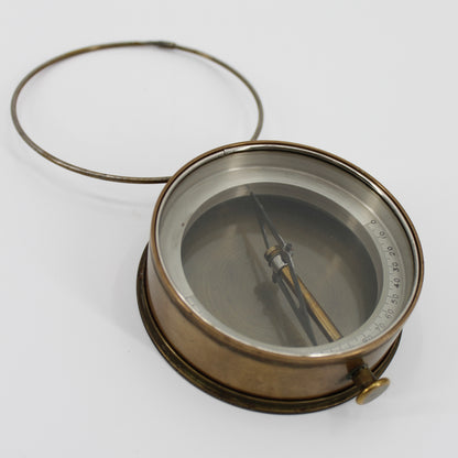 1870's Brass Miners' Ring Dial by W & L.E. Gurley