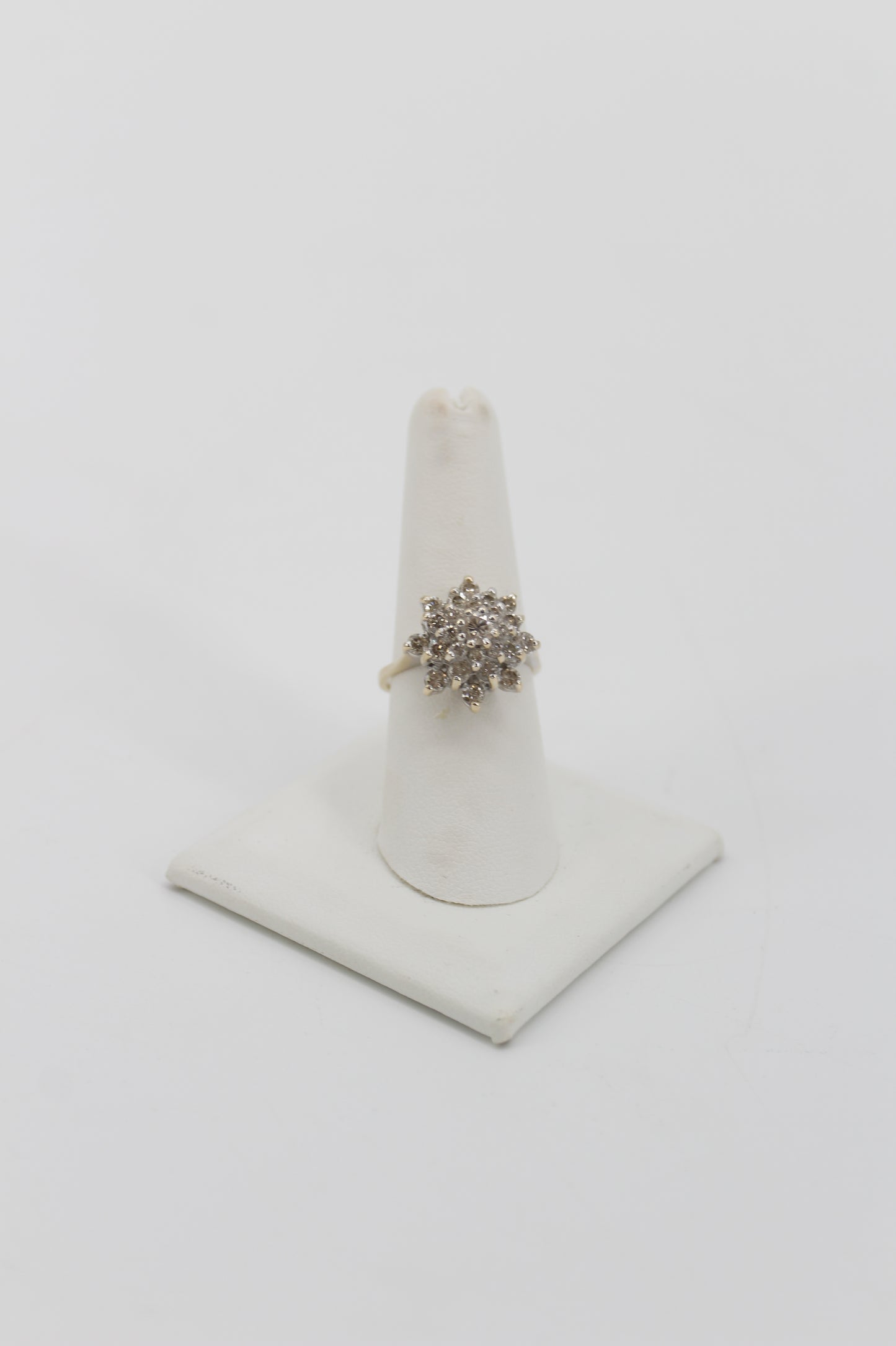 Antique Diamond Cluster Ring, 2.82 CTW 14K Gold