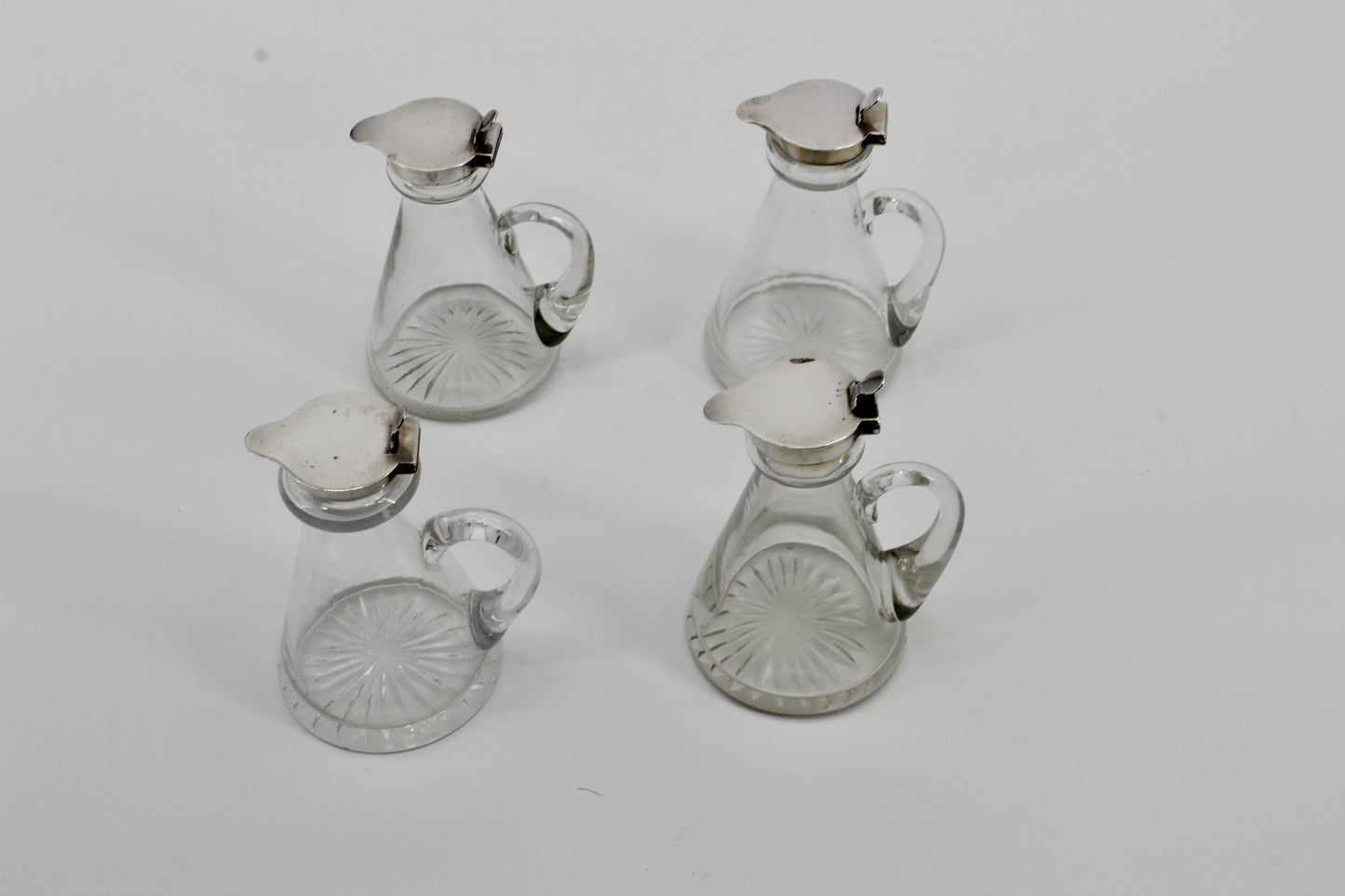 Sterling Silver Whiskey Noggins- Set of 4