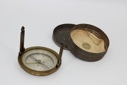 Antique Suspension Surveyors Compass, c.1900