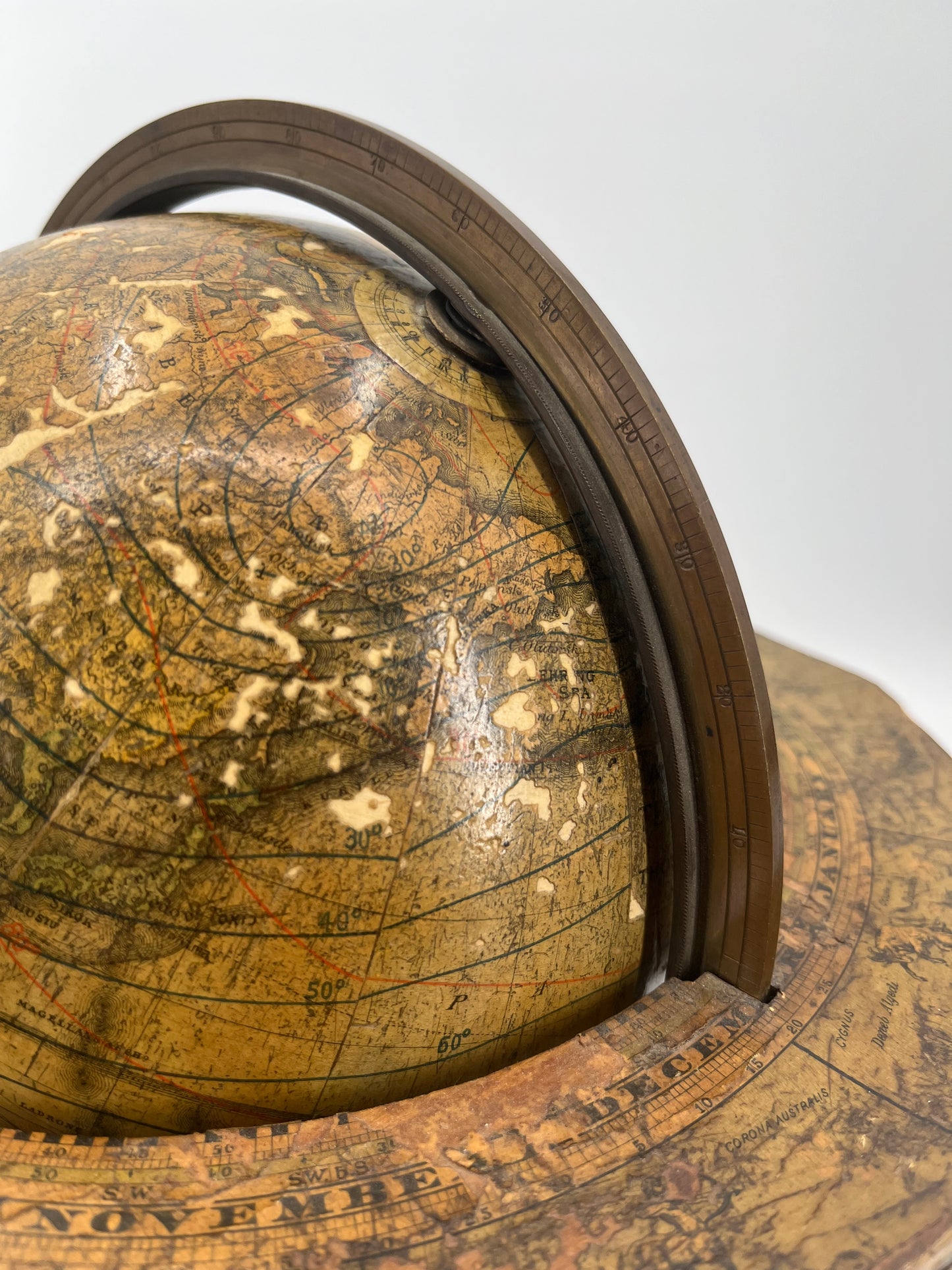 1880's Andrews Terrestrial Globe