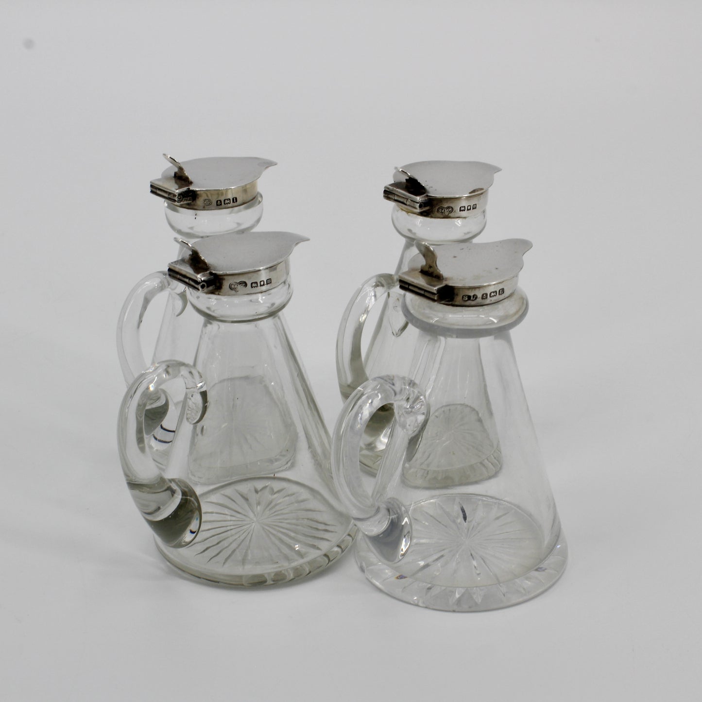 Sterling Silver Whiskey Noggins- Set of 4