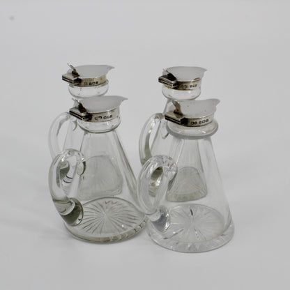 Sterling Silver Whiskey Noggins- Set of 4