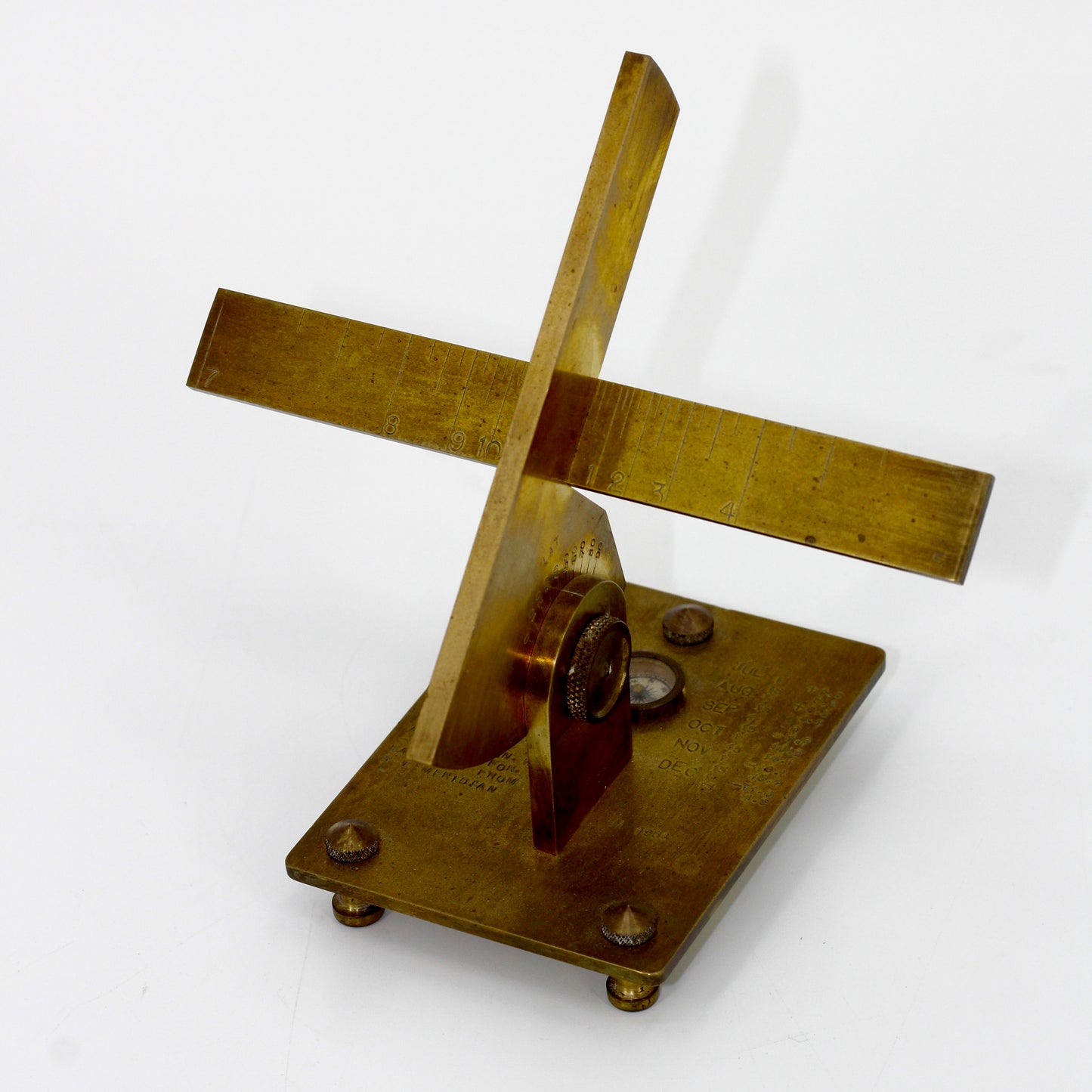 1954 American Polar Sundial & Compass