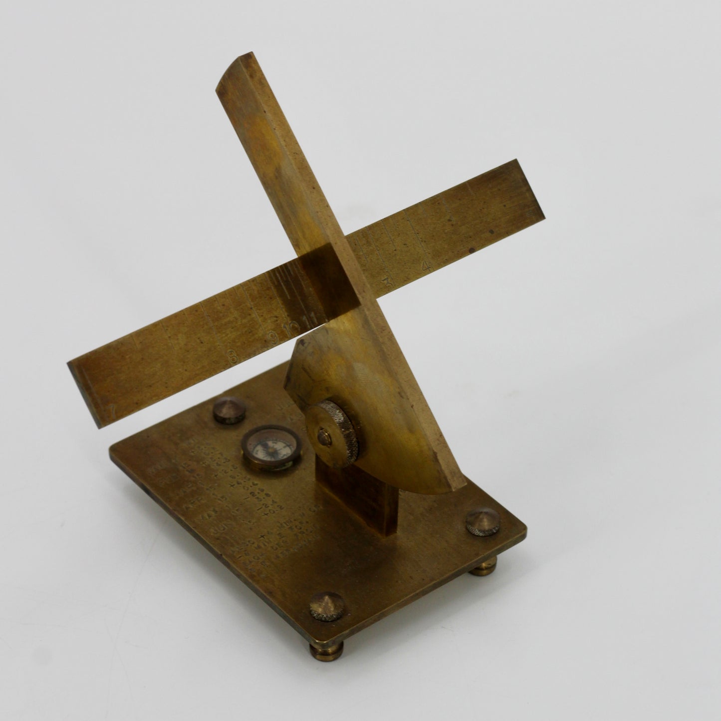 1954 American Polar Sundial & Compass