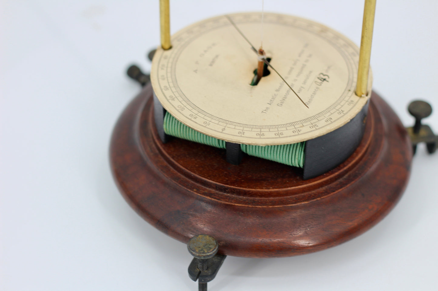 Astatic Galvanometer by A.P. Gage Boston, c.1880-1900