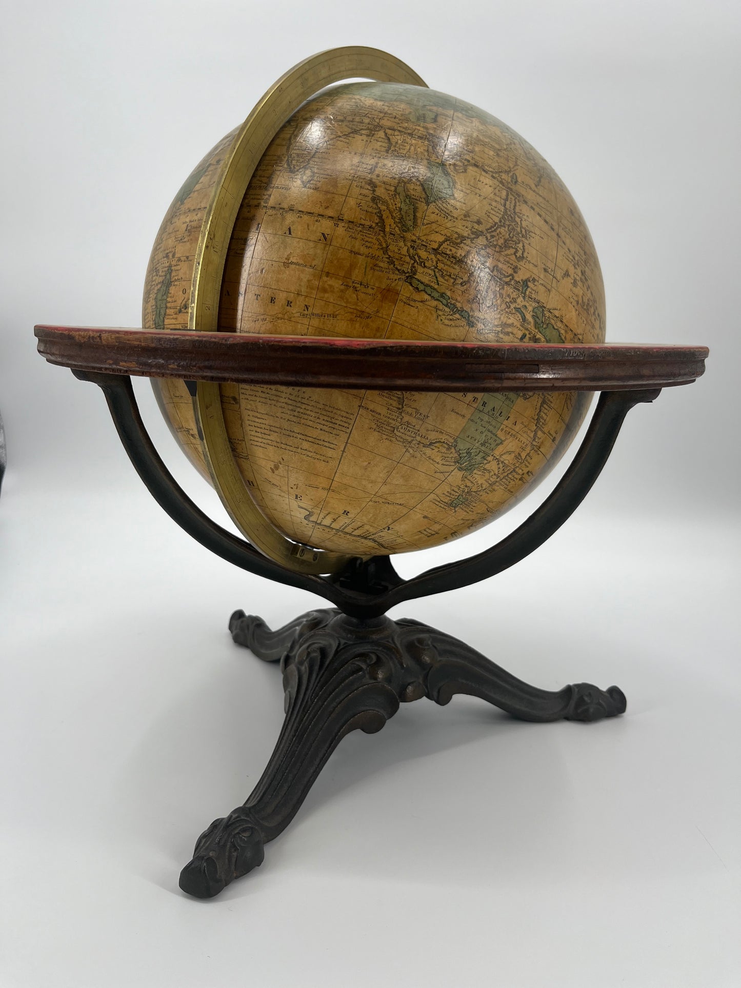 H.B. Nims & Co. Terrestrial Globe, c.1880-1885