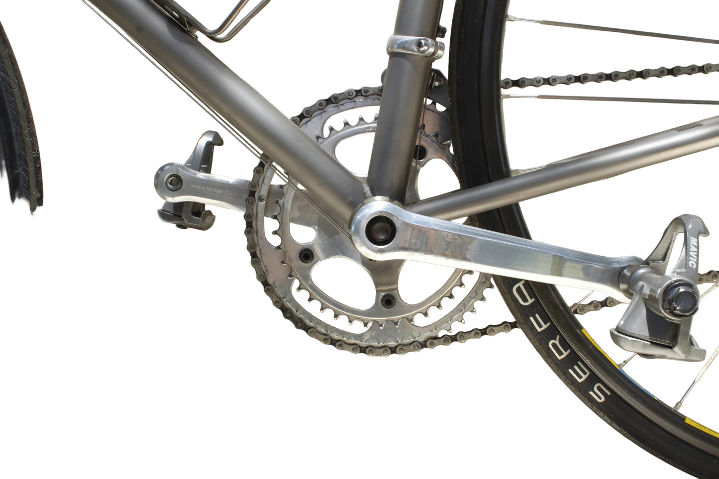 Custom-Built French Titanium Bicycle