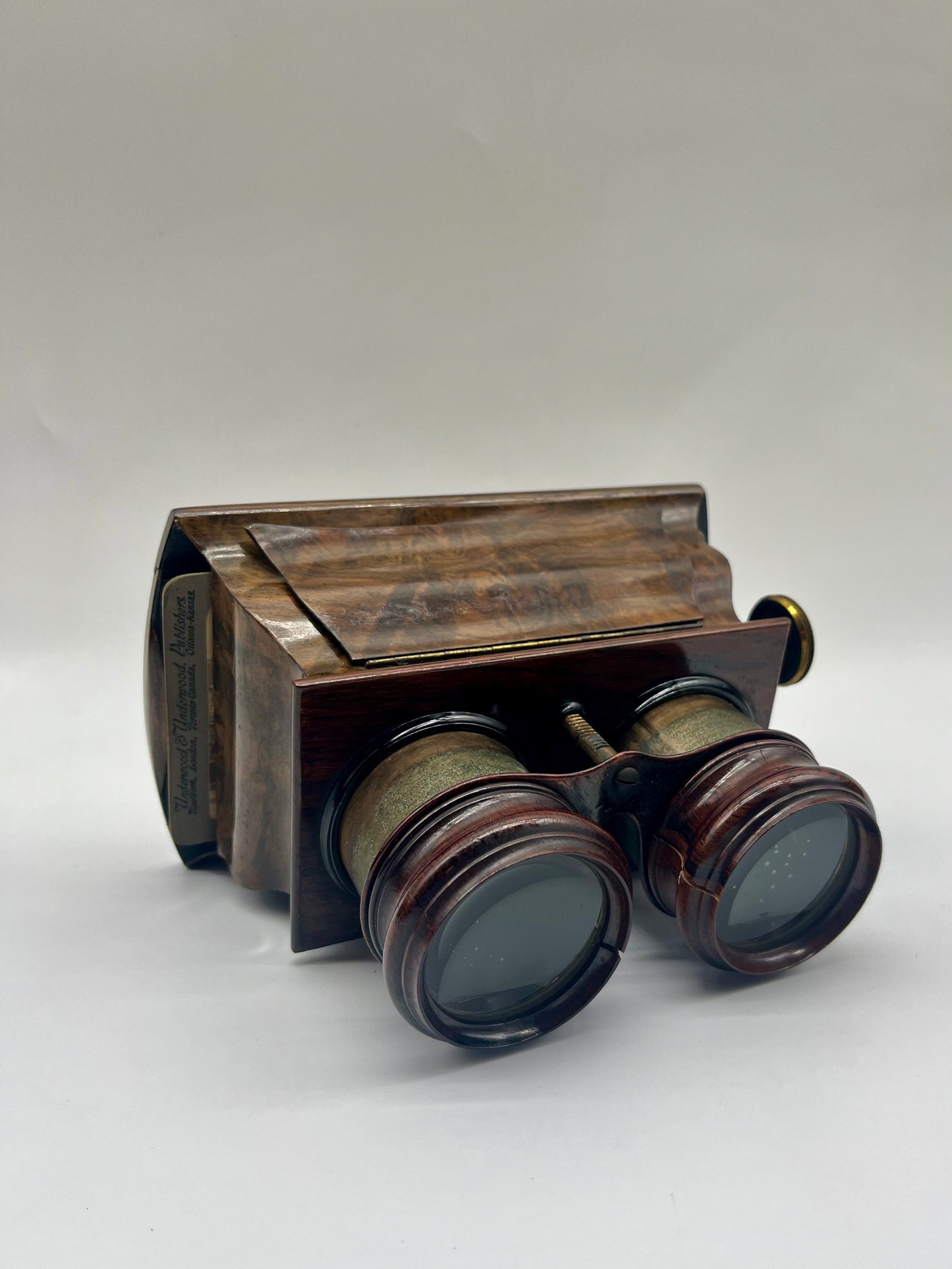 Fine Black Walnut French Graphoscope- 19th Century