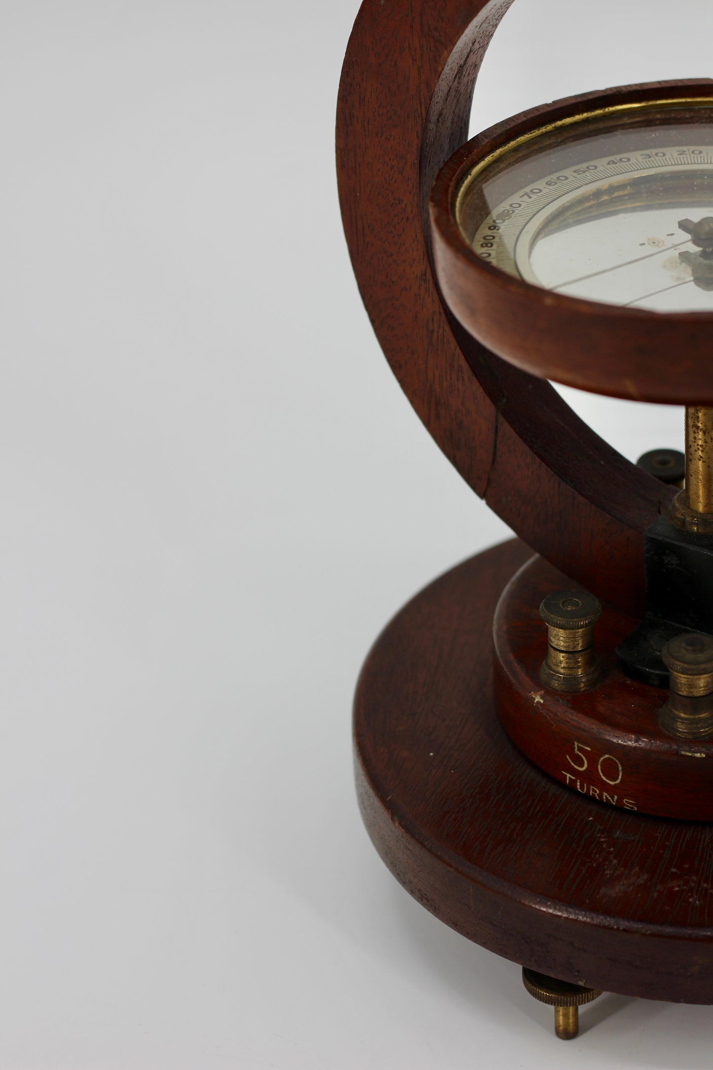 Tangent Galvanometer by W.B. Nicolson (Cloched)