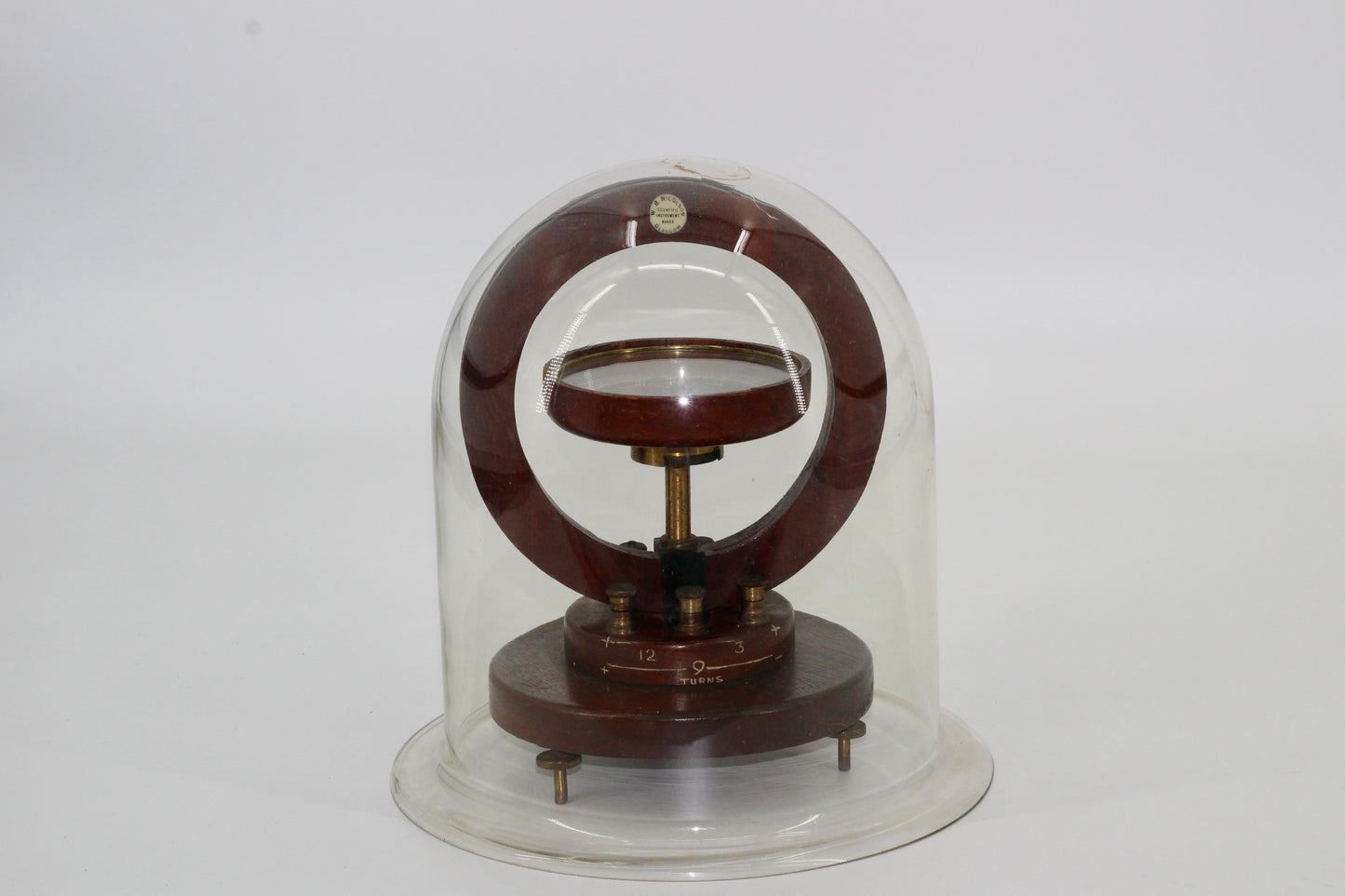 Tangent Galvanometer by W.B. Nicolson (Cloched)