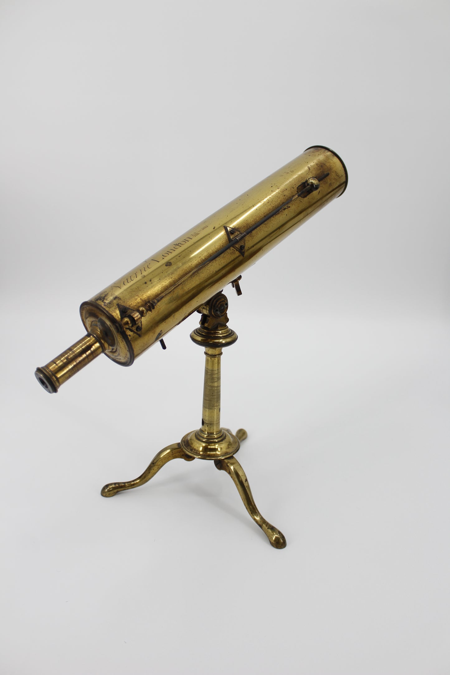 18th Century Gregorian Reflecting Telescope by Edward Nairne