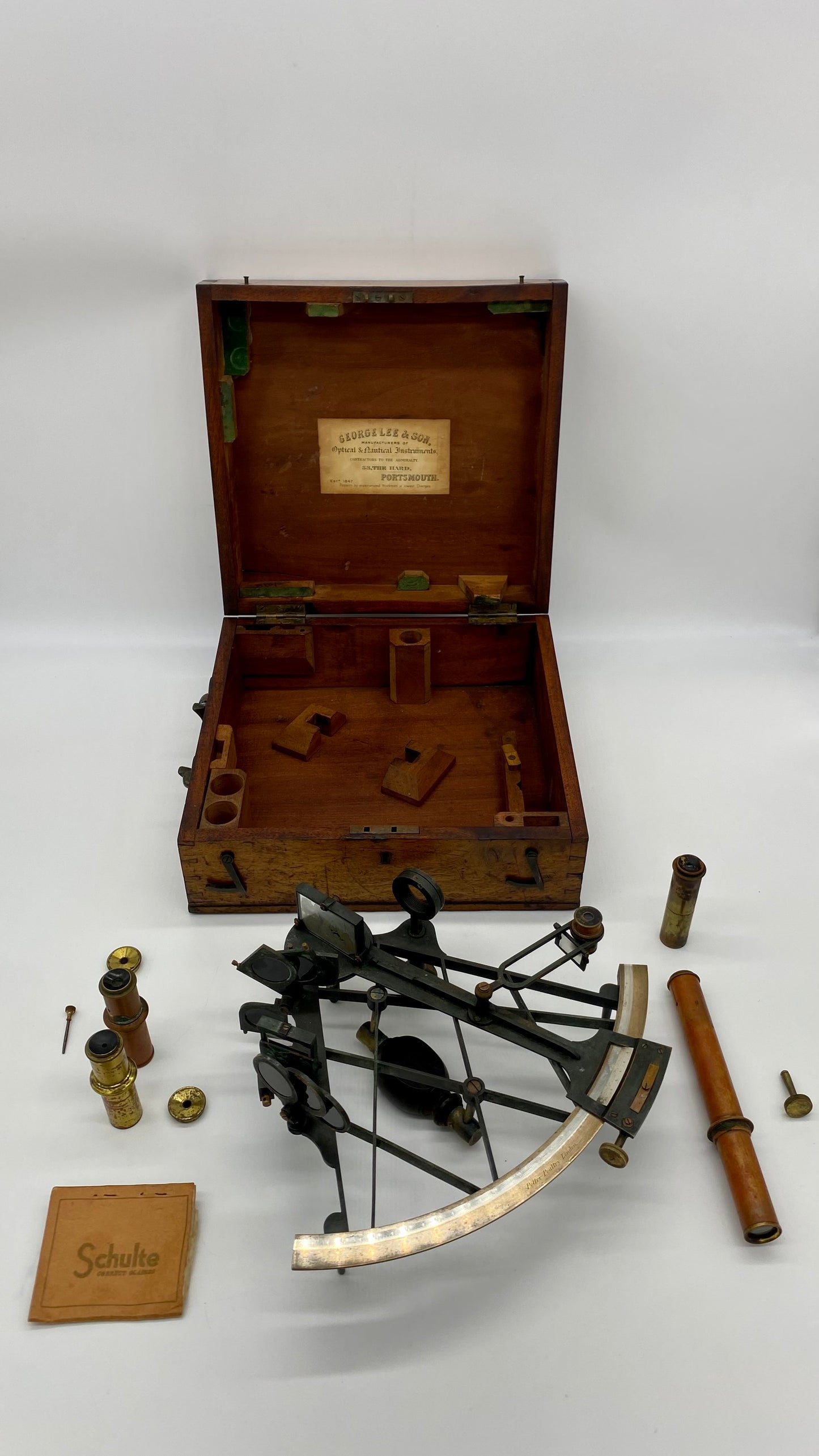 HM Coast Guard Station Officers' Sextant- G.A. Sherman