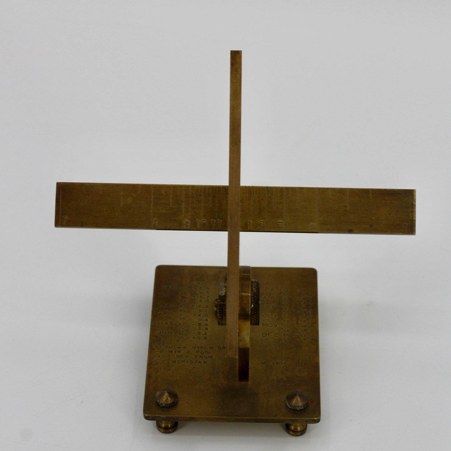 1954 American Polar Sundial & Compass