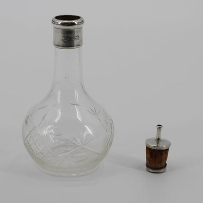1846 Sterling Silver Bitters Bottle