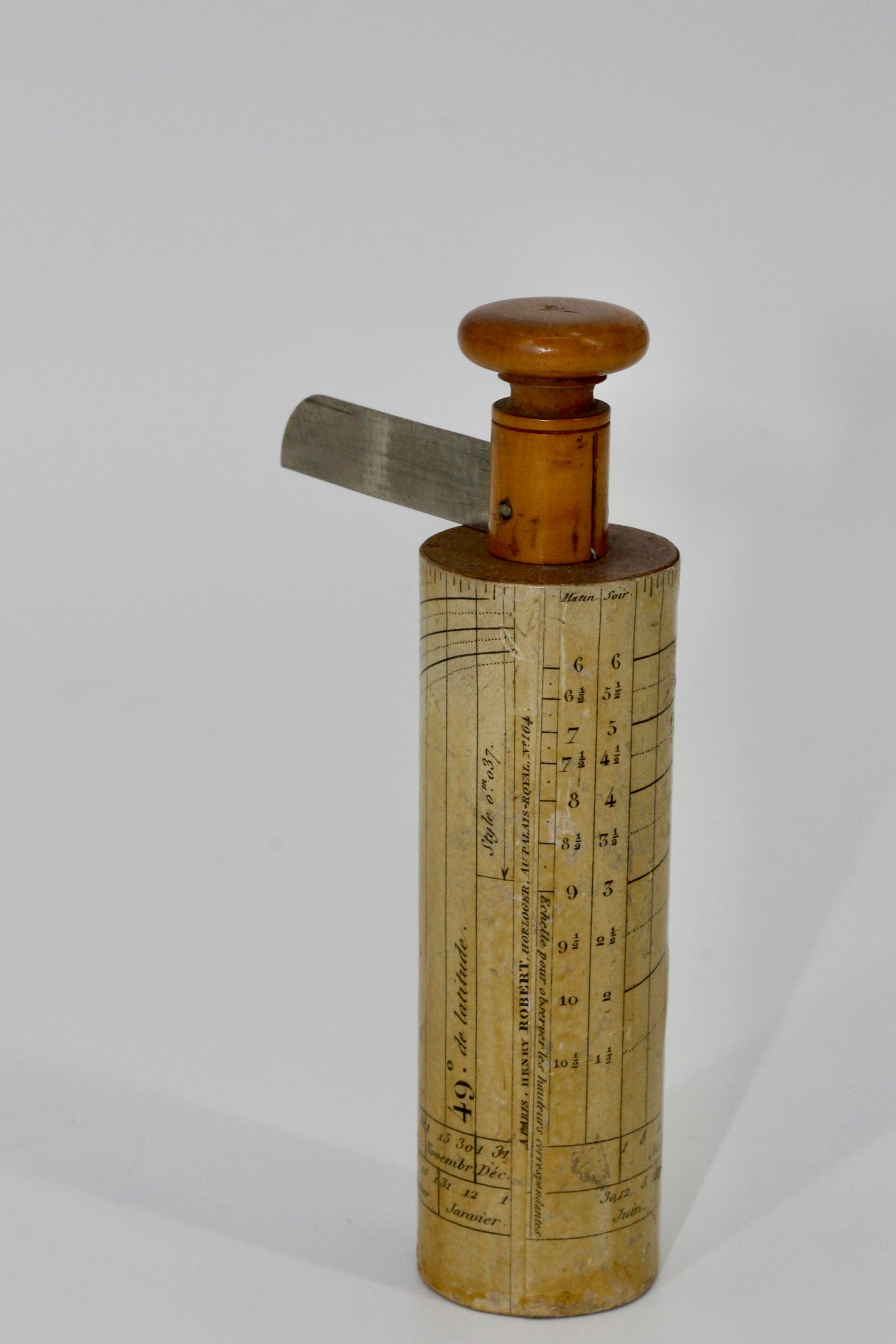 Pillar Dial by Henri Robert, c.1840