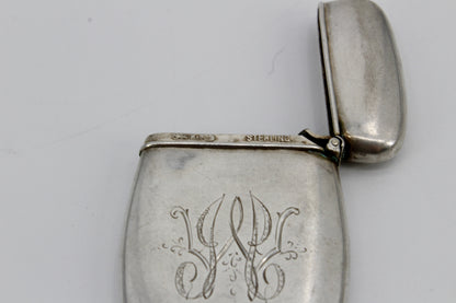 1900 Victorian Sterling Silver Match-Safe