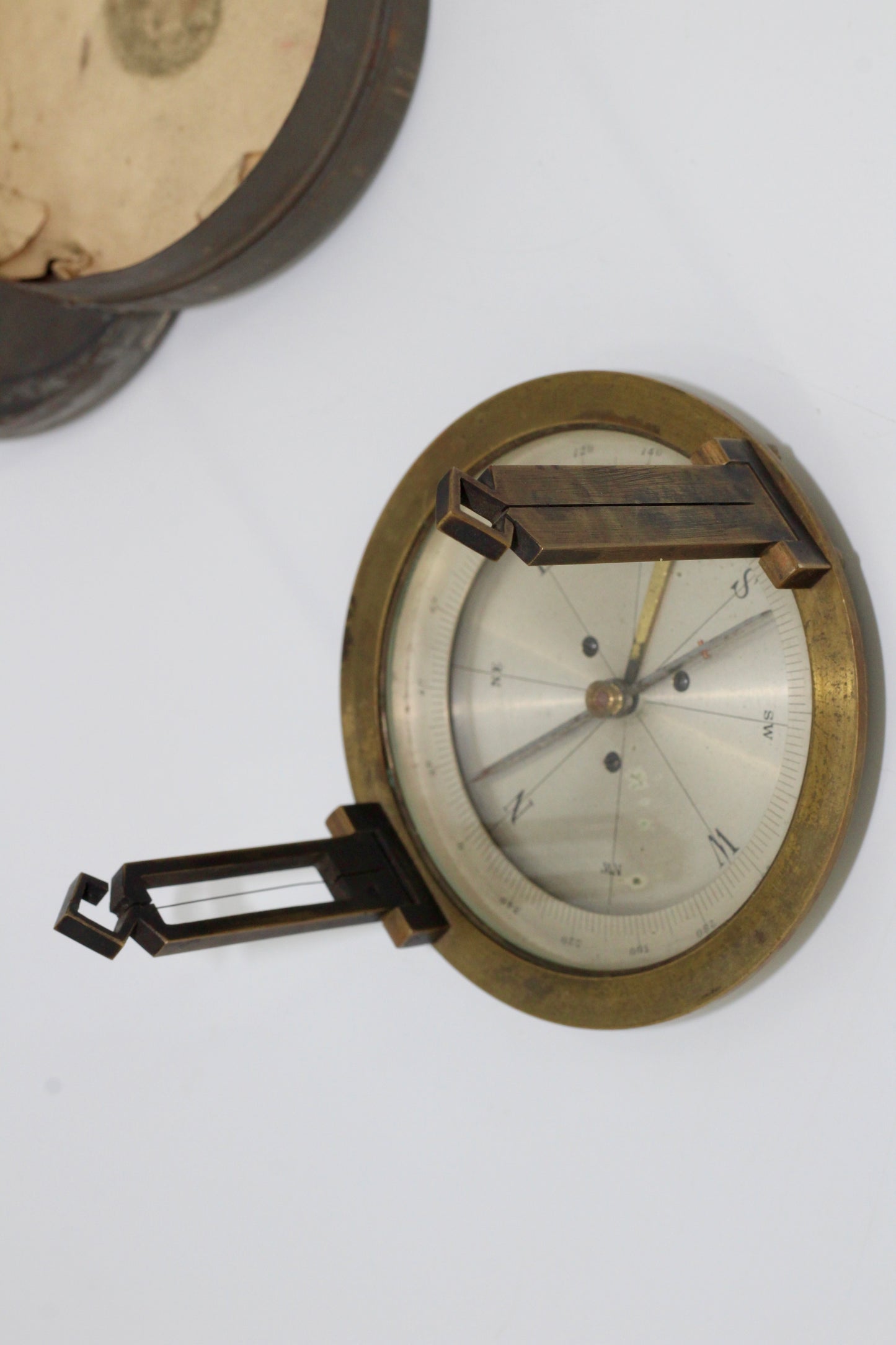 Antique Suspension Surveyors Compass, c.1900