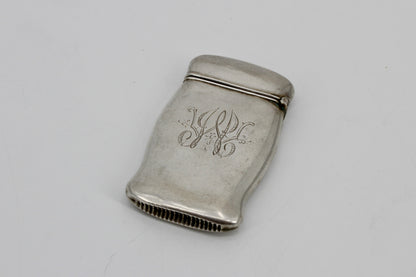1900 Victorian Sterling Silver Match-Safe