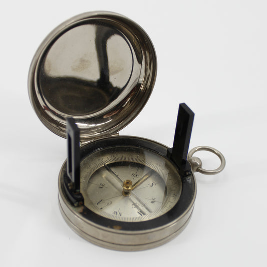 French Pocket Transit & Inclinometer, c.1900